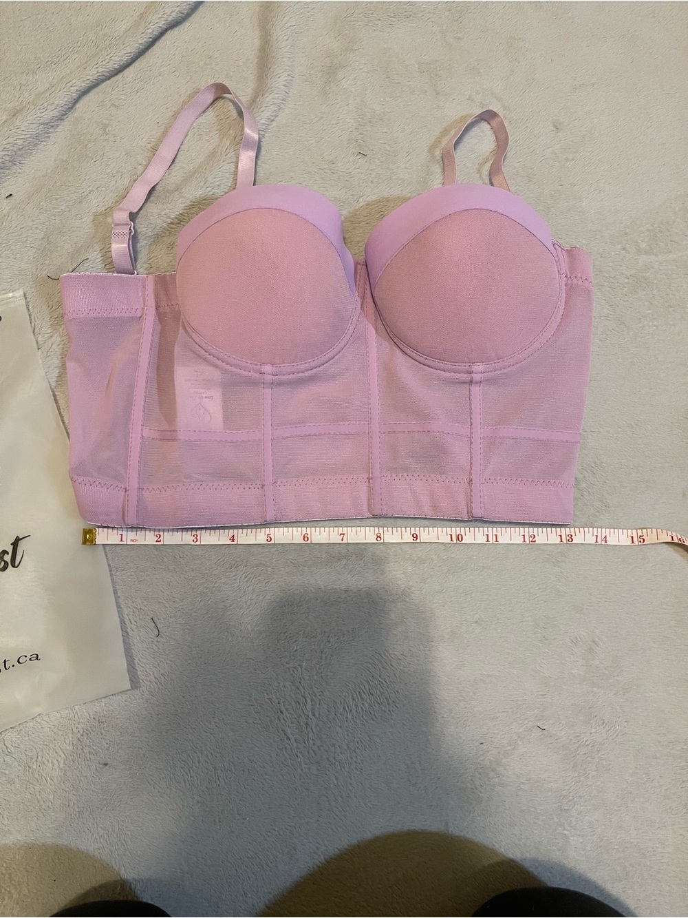 XL boustier tank top